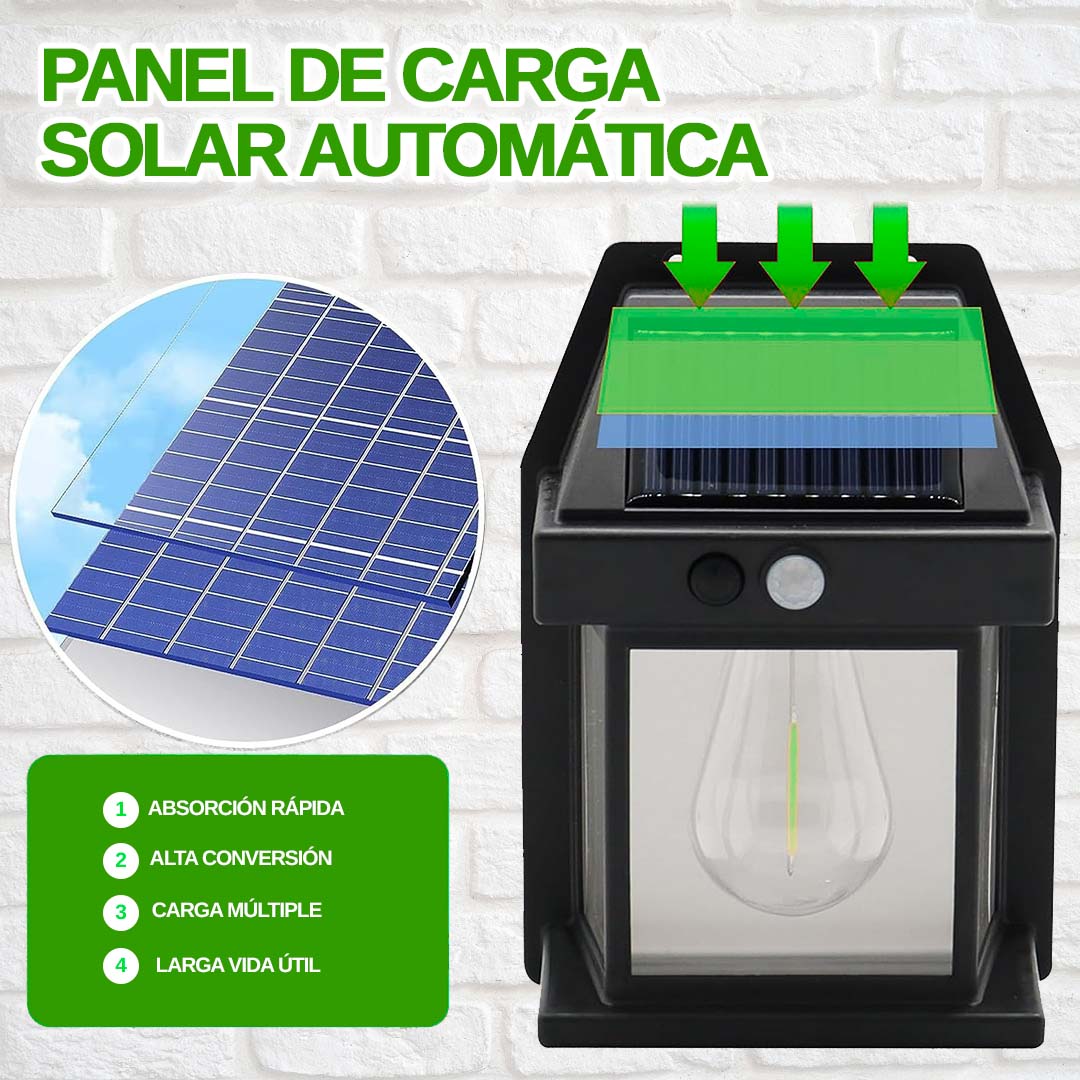 FARO SOLAR PARA EXTERIORES | 🎁 PROMO 2 X 1 🎁