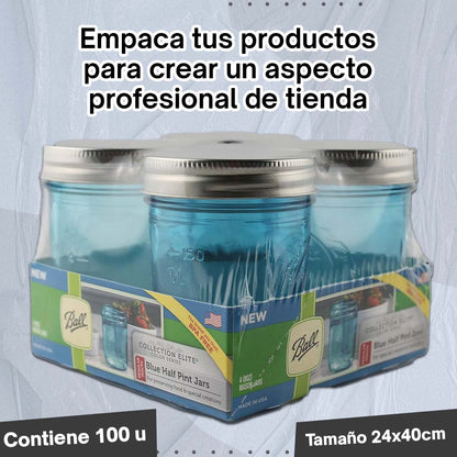 SETx100 FUNDAS TERMOENCOGIBLES (24X40cm) - ENVÍO GRATIS