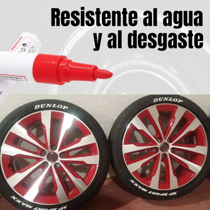 MARCADOR  PARA LLANTAS-BLANCO