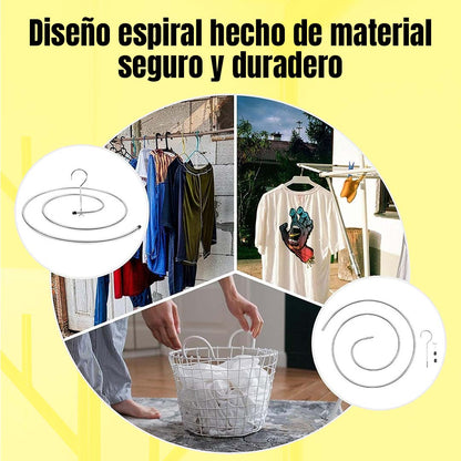COLGADOR CIRCULAR AHORRADOR DE ESPACIO