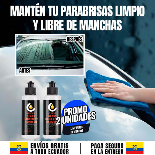 LIMPIADOR Y RECUBRIMIENTO DE VIDRIOS 🎁PROMO 2 UNIDADES🎁