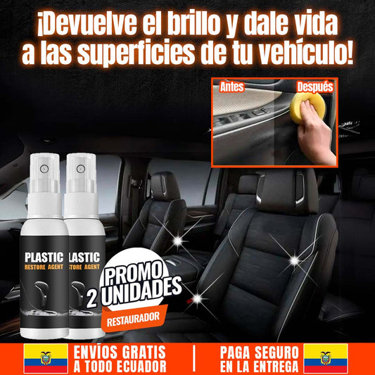 RESTAURADOR DE PLÁSTICOS ??PROMO 2 UNIDADES??