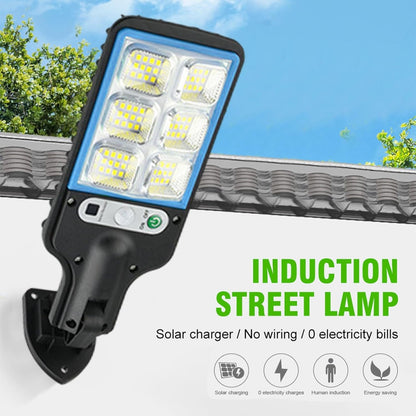 Farola solar para exteriores, con sensor de movimiento