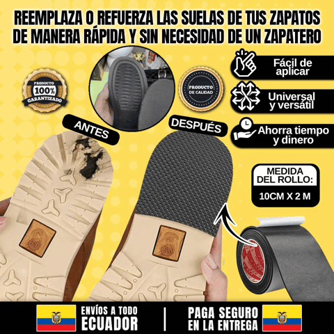 ROLLO DE REPARACION DE SUELAS ??PROMO 10 cm x 2m??