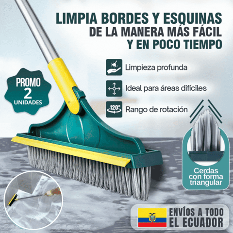 🎁PROMO 2X1🎁 ESCOBA DE LIMPIEZA 3 EN 1