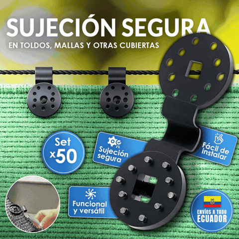 CLIPS PARA SUJECIÓN 🎁PACK 50 UNIDADES🎁