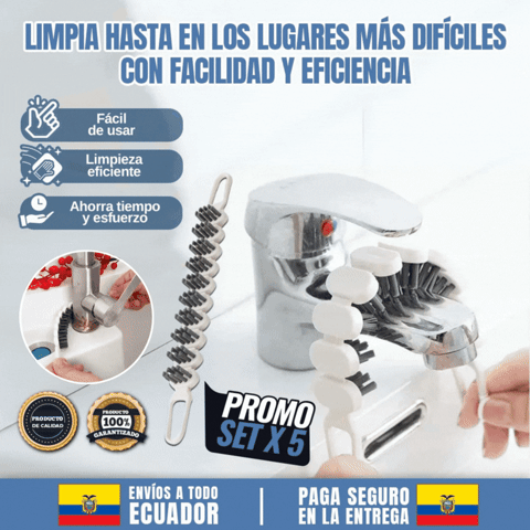 SET DE CEPILLOS FLEXIBLES 🎁PROMO 5 UNIDADES🎁