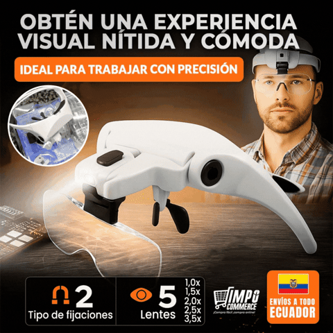 LENTES DE AUMENTO CON VARIOS LENTES 🎁PROMO ENVÍO GRATIS🎁