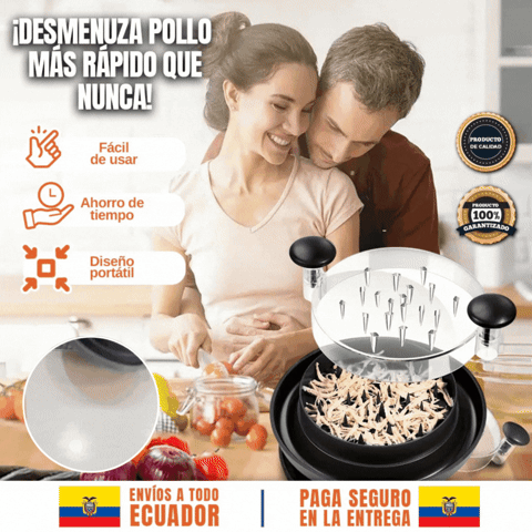 DESMECHADOR DE POLLO GIRATORIO 🎁PROMO ENVÍO GRATIS🎁