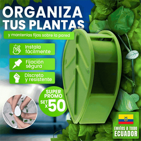 CLIPS ADHESIVOS PARA PLANTAS TREPADORAS 🎁PROMO 5O CLIPS🎁